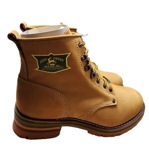 John Deere - Skechers Cascades Rammer Boots – Men’s 12, Wheat, NWT